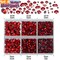 10,000-Piece Hotfix Rhinestone Set – Flatback Glass Rhinestones in Red, Pink, Fuchsia, and Rose with Tweezers and Picking Pen for Crafts, Clothing, and Nail Art